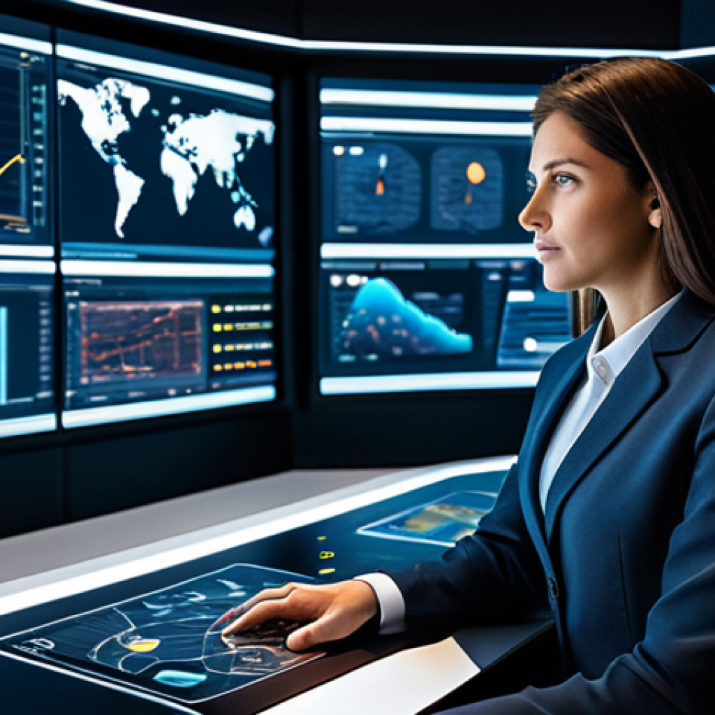 A professional, focused individual, gender-neutral, wearing a modern, modest business suit, seated at a sophisticated command center desk. The desk is surrounded by multiple large holographic displays showing intricate data visualizations, graphs, and strategic maps related to resource allocation and game progression. The room is clean, well-lit, and futuristic, with subtle ambient lighting, emphasizing strategic planning and efficient resource management. Professional photography, cinematic lighting, ultra-detailed, high resolution, perfect anatomy, correct proportions, natural pose, well-formed hands, proper finger count, natural body proportions, fully clothed, appropriate attire, professional dress, safe for work, appropriate content, modest, family-friendly.