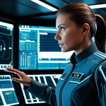 A professional female NIKKE commander in a sleek, modest futuristic combat uniform, standing in a high-tech control room with clean holographic interfaces displaying strategic data. The image emphasizes hyper-detailed 3D rendering, fluid visual effects, and a highly optimized, intuitive user interface design subtly integrated into the background. She has a determined, focused expression. fully clothed, appropriate attire, safe for work, perfect anatomy, natural pose, well-formed hands, proper finger count, natural body proportions, professional digital art, high quality, family-friendly.