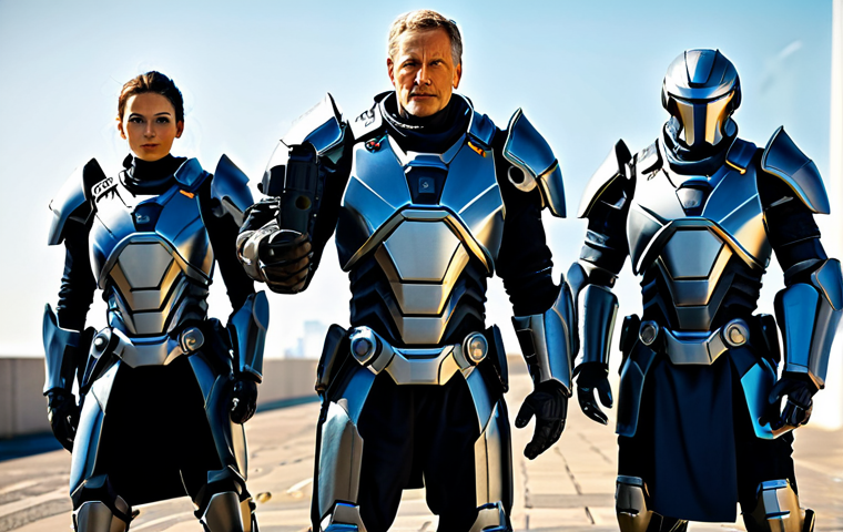 승리의여신 니케 방어 아이템 가이드 - Strategic Defense**

"A commander in a futuristic uniform, fully clothed, overlooking a holographic ...