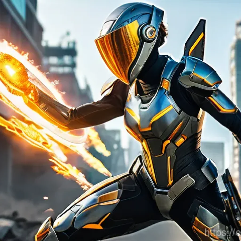 승리의여신 니케 전투 중 이동 속도 상향 - **Dynamic Evasion in Combat**
    "A highly agile Nikke character in a dynamic, mid-action pose, gra...