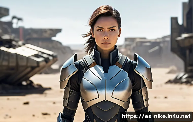 승리의여신 니케 초보자 장비 추천 - **"A highly detailed, full-body portrait of a NIKKE combat android, specifically an attacker class, ...